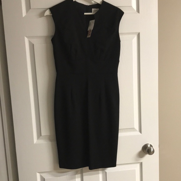 NWT Classic Black Cleo Mini / Cocktail Dress; Size 2 Petite - Picture 2 of 15